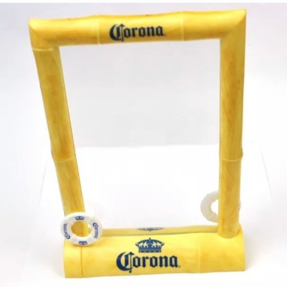 Corona Beer Bamboo Style Table Display Menu Holder Frame Party Restaurant Man Ca